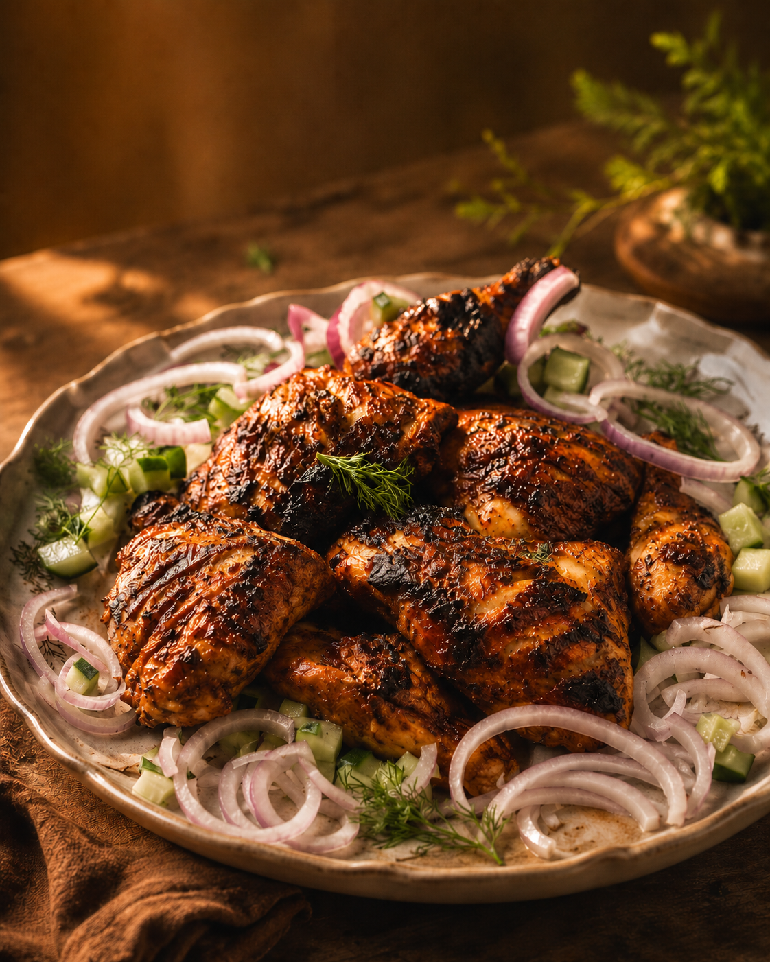 Grilled Chicken served at 17 Beans Cafe